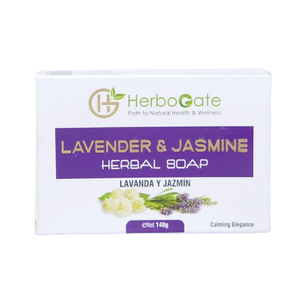 สบู่ธรรมชาติ 100% สบู่สมุนไพรลาเวนเดอร์และจัสมิน ผลิตจากน้ํามันหอมระเหยจากธรรมชาติแท้และส่วนผสมจากธรรมชาติ OEM - Product Image 4