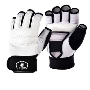 Conception de logo personnalisé, gants d'entraînement de taekwondo en cuir souple léger de haute qualité, imperméables - Product Image 4