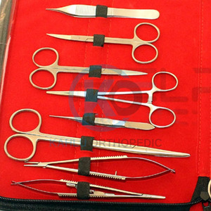 KAHLU-Conjunto de instrumentos quirúrgicos oftalmológicos básicos, kit de pinzas ortopédicas para oftalmologías, 24 unidades - Product Image 5