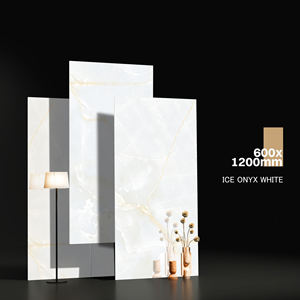 Carreaux de sol en porcelaine émaillée imitation brique moderne à faible absorption d'eau, les plus vendus en Inde pour les réceptions d'hôtels - Product Image 1