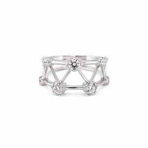 Bague en CZ taille émeraude pour enfants, plaquée or 18 carats, bijoux de mariage géométriques - Product Image 4