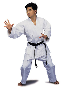 Uniformes Ligeros para Karate, Ropa Elástica para Artes Marciales, Algodón y Poliéster, Mangas Completas, Color Sólido, Hecho a Medida, Novedad - Product Image 6