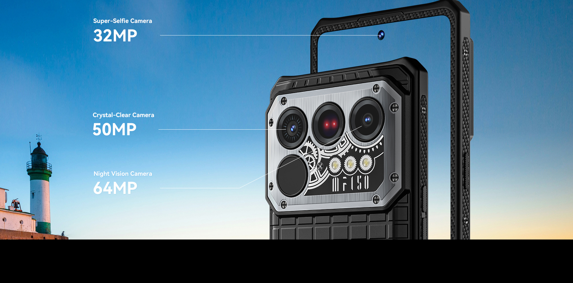 IIIF150 Raptor 5G - Ultimate Rugged Cellphone with 120hz Display