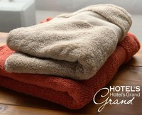 [Coffret cadeau] HIORIE Coffret en bois gaufré bleu de luxe de haute qualité, ensemble de serviettes absorbantes en coton 100% fabriquées au Japon, nouveau cadeau