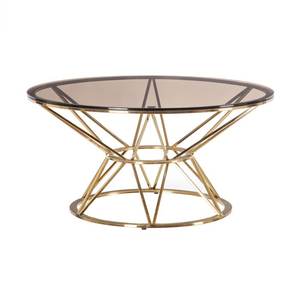 High-Fashion Contemporary Aluminium Metal Coffee <b>Table</b> with Elegant Structural Design for Home and Office Spaces - Product Image 6