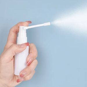 Top nouveau PET plastique vaporisateur Nasal bouteille tête de pulvérisation personnalisable 20ml/50ml capacité couleur Options Logo placage nourriture café - Product Image 6