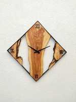 Montre rétro en bois Montre minimaliste en bois Montre moderne en résine Montre en bois tendance
