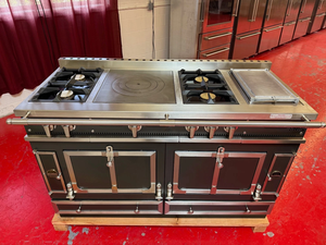 Cuisinière à double combustible 60 La Cornue C-h-a-t-e-a-u 150 CH7NNGEU11 Noir mat, four de cuisson à gaz, garantie 3 ans - Product Image 6