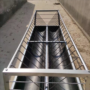 מתקן האכלה לכבשים מפלדה מגולוונת עמידה |   ציוד לבעלי חיים ידידותי לסביבה במצב חדש עם אחריות ל-6 חודשים לעזים - Product Image 4