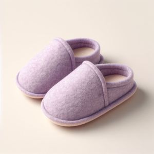 Best Disposable Felt <b>Shoes</b> for Winter Cozy Fashionable Anti-Slip Feature Genuine Leather Light Weight <b>Soft</b> Comfortable Massage - Product Image 4