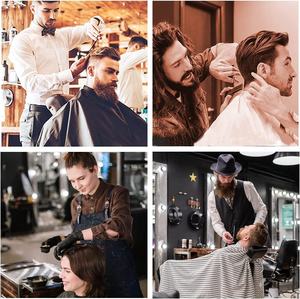 Tijeras de peluquero de acero inoxidable de 7 pulgadas para zurdos, cortapelos para adelgazar, embalaje ecológico para peluquería - Product Image 4