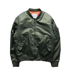 Chaqueta Bomber Clásica Delgada con Cuello Alto para Hombre, Invierno 2025, Cortavientos, Puños Acanalados, Cremallera, Estilo Aviador, Ropa de Calle - Product Image 3