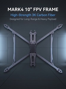 Marco de Dron FPV de Fibra de Carbono de 10 Pulgadas, Kit de Marco FPV Cinematográfico de Largo Alcance, Venta al por Mayor de Fábrica, OEM, ODM - Product Image 2