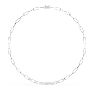 Lab Grown Diamond <b>Necklaces</b> in 10k <b>14k</b> 18k <b>Gold</b> Bohemian Style Round Brilliant Cut IGI Certified Fine Party Wear Jewelry - Product Image 2