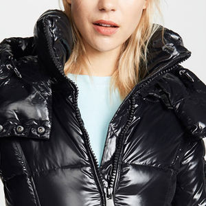 Nueva y elegante chaqueta de burbujas ligera de Color personalizado para mujer, ropa informal hecha a medida, chaqueta de burbujas para mujer - Product Image 6