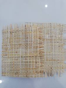 Rollo de ratán sintético al por mayor de fábrica, cinta de caña de ratán natural, rollo de ratán tejido de plástico - Product Image 2