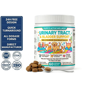 โออีเอ็ม ด็อก ยูทีไอ ซอฟท์ชิวส์ <span class=keywords><strong>170</strong></span> ชิ้น ขนมสำหรับสุนัข รสแครนเบอร์รี่ ดี-แมนโนส บำรุงไต กระเพาะปัสสาวะ ช่วยย่อยอาหาร เสริมภูมิคุ้มกัน ดูแลสุขภาพทางเดินปัสสาวะ - Product Image 1