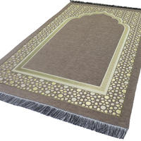 Tapis de prière musulmans arabes en laine douce et mousse, antidérapants, de haute qualité, style vintage, couleurs et tailles personnalisables, service OEM pour hommes