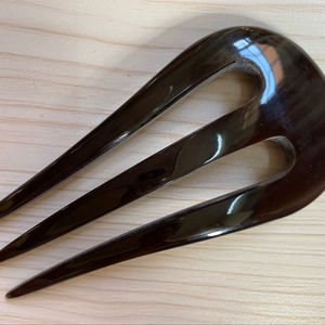 Polished Finish Buffalo Horn <b>Hair</b> <b>Pins</b> for Women's Ox Horn <b>Hair</b> Styling Stick Natural Accessory - Product Image 1