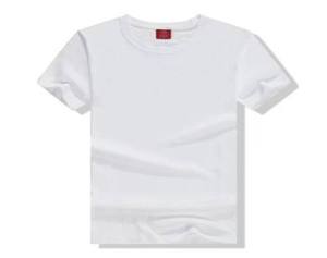 เสื้อยืดผ้าฝ้ายออร์แกนิกทรงสลิมฟิตสำหรับผู้ชายพิมพ์ลายแบบกำหนดเองคอกลมแขนสั้นผ้าด๊อกบี้ด้านหน้าสีทึบเป็นมิตรกับสิ่งแวดล้อม - Product Image 4