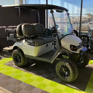 รถกอล์ฟ 2025 E-Z-G-O E-x-p-r-e-s-s S4 รุ่นใช้แก๊ส สีขาว สำหรับ 4 ที่นั่ง พร้อมเครื่องยนต์ 13.5 แรงม้า Kawasaki E-F-I - Product Image 6