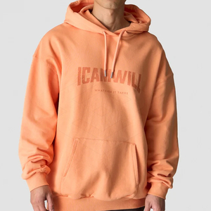 เสื้อฮู้ดดี้ผู้ชายดีไซน์ใหม่ปี 2025 ทรงโอเวอร์ไซส์ แฟชั่นทันสมัย ผลิตจากผ้าฝ้ายออร์แกนิค 100% ระบายอากาศได้ดี ผลิตในปากีสถาน ลายเรียบๆ สำหรับฤดูหนาว รับผลิตแบบ ODM - Product Image 1