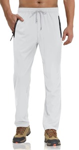 กางเกงจ็อกเกอร์แห้งเร็วสำหรับฤดูร้อน กางเกงเดินป่าผู้ชาย น้ำหนักเบา สวมใส่สบาย กางเกงวิ่ง มีเชือกผูก เอวยางยืด สำหรับออกกำลังกาย เล่นกีฬา ฟิตเนส ยิม - Product Image 6