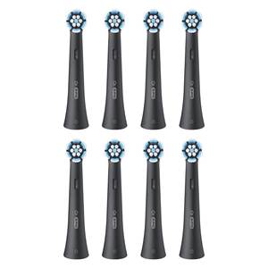 Têtes de brosse de rechange pour brosse à dents électrique Oral B IO Series Gentle Care, 8 pièces, noires - Product Image 1