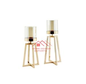 Décoration de maison hôtel restaurant bougeoir de luxe pour la fête de mariage dernier bougeoir en métal bougeoir de décoration de noël bougeoir - Product Image 2