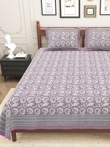 Suministro al por Mayor de Sábanas de Algodón Rosa Jaipuri con Estampado Tradicional para Hoteles y Alquileres, Ropa de Cama a Precio de Mayoreo - Product Image 6