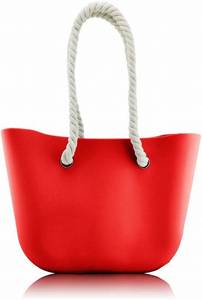 Innovador Bolso con solapa para mujer, bolso grande de goma para la playa, bolso de hombro con embalaje de plástico transparente para viajes - Product Image 3