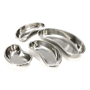 Instruments chirurgicaux de bol de plateau en forme de rein manuel d'acier inoxydable de 10 pouces pour des laboratoires de cliniques d'hôpitaux - Product Image 4