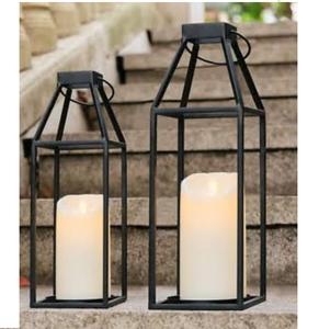 Lanterne suspendue décorative pour intérieur et extérieur, style moderne, porte-bougie suspendu personnalisé pour la décoration de la maison et du balcon - Product Image 5