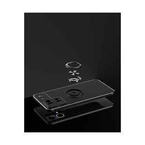 Coque en silicone liquide noir de haute qualité Netzy SAFA Ravel, coque arrière protectrice souple pour téléphones mobiles Oppo Reno 7 4G et 7 Plus - Product Image 6