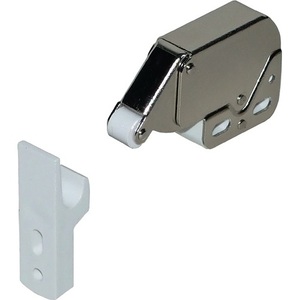 สปริงล็อคเหล็กชุบนิกเกิล BMB สำหรับยึดชั้นวางแบบสกรู - Product Image 1