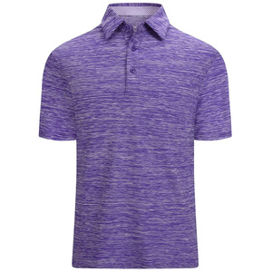 Bureau décontracté hommes Polo T-Shirt doux coton à manches courtes col soigné adapté au lieu de travail voyage week-end Meetups - Product Image 1