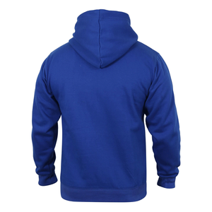 2025 personnalisé solide bleu Royal gros sweat à capuche fabriqué en usine 100% coton polaire pull à capuche hiver sweat - Product Image 3