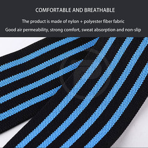 Poignets en néoprène élastique réglable de haute qualité Produit de sécurité de Fitness d'entraînement de gymnastique robuste pour l'haltérophilie - Product Image 6