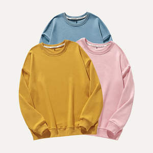 เสื้อสเวตเชิ้ตผู้ชายดีไซน์สุดฮิตปี 2025 คอกลม แขนยาว ผลิตตามแบบ OEM ผ้าฟลีซเรียบ ปักลาย 3 มิติ สำหรับฤดูใบไม้ร่วง - Product Image 5