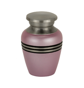 Urna de latón moderna para cenizas humanas pequeñas, suministros de cremación, esculturas artísticas hechas a mano para cumpleaños, Diwali - Product Image 1