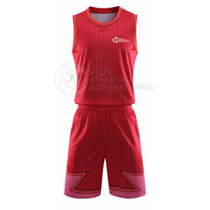 Uniforme de baloncesto sublimado personalizado, conjunto de tela ligera para uso en equipos profesionales, uniformes de baloncesto al por mayor - Product Image 1