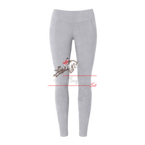 Women’s Premium Equestrian Riding Leggings High Waist Silicone Full Seat & Knee Grip Breathable Stretch Horse Riding Breeches - Product Image 4