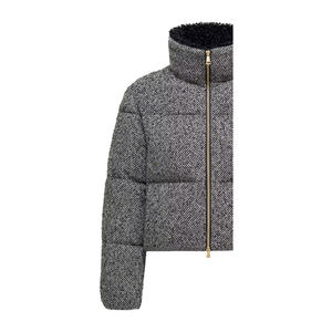 Chaqueta Acolchada de Lona Unisex para Hombre, Estilo Urbano para Clima Frío, Ropa de Invierno de Alta Calidad, Cálida, con Logotipo Frontal - Product Image 6