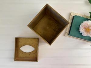 กล่องกระดาษทิชชูโลหะพร้อมการพิมพ์ดิจิตอลที่สวยงาม - Product Image 3