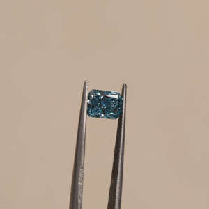 1,75 CT Radiant Cut Lab Grown Diamond / Fancy Blue Color Filled Lab Created Diamond Piedra suelta para la fabricación de joyas exquisitas. - Product Image 2