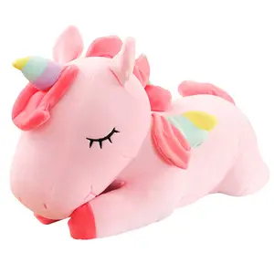 Unicorn Plush Toy Cute Ragdoll Doll Comfortable Pillow Birthday Gift Girl Sleeping Pillow