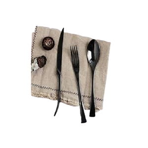 Ensemble de 5 couverts en laiton couleur or, taille et forme personnalisées, pour hôtel et restaurant - Product Image 4