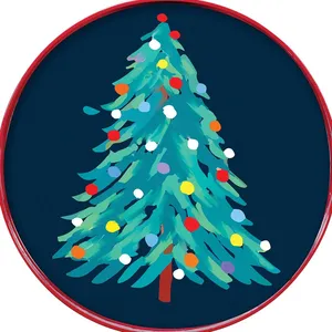 Nouveaux articles de haute qualité en gros plateaux en laque plateau décoratif de Noël pour la décoration intérieure fait à la main au Viet Nam - Product Image 5