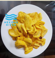 Mekong River Ultra Dunne Knapperige Jackfruit Chips 100% Natuurlijk Frisse Tropische Geur Vietnam