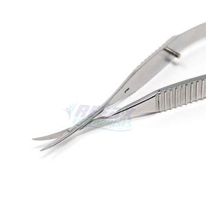 Microtijeras Noyes con acción de resorte, instrumentos quirúrgicos de disección, herramientas microquirúrgicas, base de equipo quirúrgico - Product Image 4